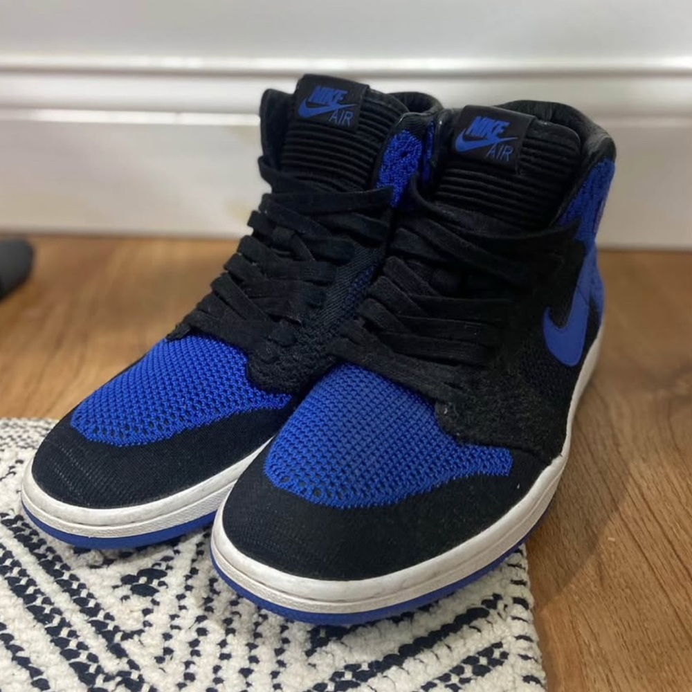 Nike Men's Jordan I flyknit Royal Blue